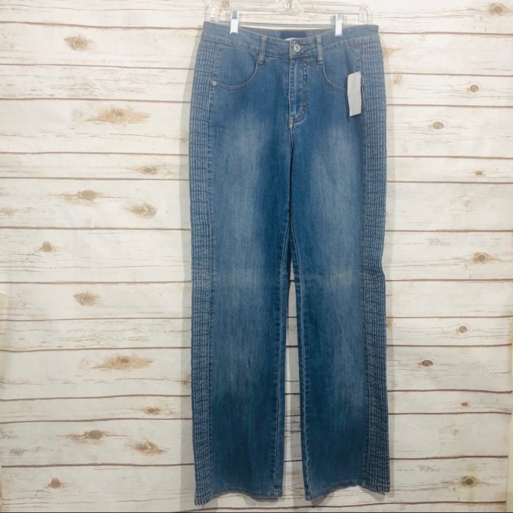 L.A. Blues Women's Straight Leg Denim Jeans